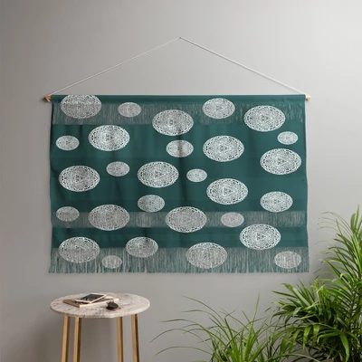 Sheila Wenzel Ganny Snowflake Polka Dots Large Landscape 47" X 32" Fiber Wall Hanging - Society6 1 Sheila Wenzel Ganny Snowflake Polka Dots Large Landscape 47" X 32" Fiber Wall Hanging - Society6