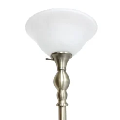 1 Light Torchiere Floor Lamp With Marbleized Glass Shade Antique Brass - Elegant Designs 10 1 Light Torchiere Floor Lamp With Marbleized Glass Shade Antique Brass - Elegant Designs -Home Decoration Sale GUEST 3d3e1681 073f 4210 84e9 e4c3248dfdc4