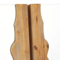 Contemporary Wood Wall Mirror Set Of 2 Brown - Olivia & May -Home Decoration Sale GUEST 3d8bec02 7877 4758 bbf2 258fead82080