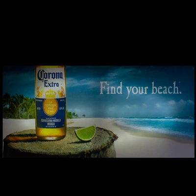 Northlight 23.5" Corona Beer Tropical Beach Scene Lighted Canvas Wall Art 3 Northlight 23.5" Corona Beer Tropical Beach Scene Lighted Canvas Wall Art - Image 3
