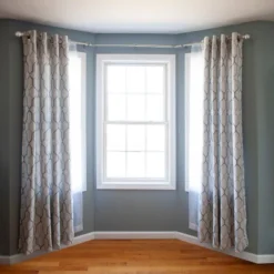 Kenney Bryce 3/4" Decorative Bay Window Double Curtain Rod -Home Decoration Sale GUEST 409e8984 c7df 4f78 87ee 29f115aa809d