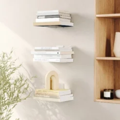 Set Of 3 Conceal Floating Small Shelves - Umbra -Home Decoration Sale GUEST 40da9039 0ce7 46d5 8617 03dd74691e5f
