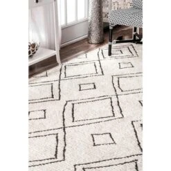 NuLOOM Lisha Moroccan Diamond Tassel Area Rug -Home Decoration Sale GUEST 418a73df 2f6c 4b50 8751 5846fba70435