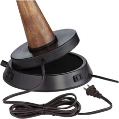 360 Lighting Helene Country Cottage Table Lamp 26" High Cream White Ceramic With Dimmable USB Workstation Base Tan Drum Linen For Living Room Desk 8 360 Lighting Helene Country Cottage Table Lamp 26" High Cream White Ceramic With Dimmable USB Workstation Base Tan Drum Linen For Living Room Desk -Home Decoration Sale GUEST 41c5ffa2 ce2c 4bcb 91c4 6647179648af