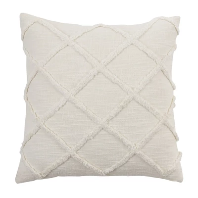 Saro Lifestyle Diamond Tufted Decorative Pillow Cover 5 Saro Lifestyle Diamond Tufted Decorative Pillow Cover - Image 5