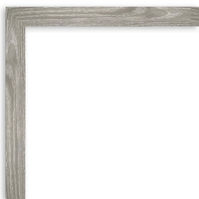 29" X 29" Non-Beveled Dove Square Bathroom Wall Mirror Gray Wash - Amanti Art 2 29" X 29" Non-Beveled Dove Square Bathroom Wall Mirror Gray Wash - Amanti Art - Image 2