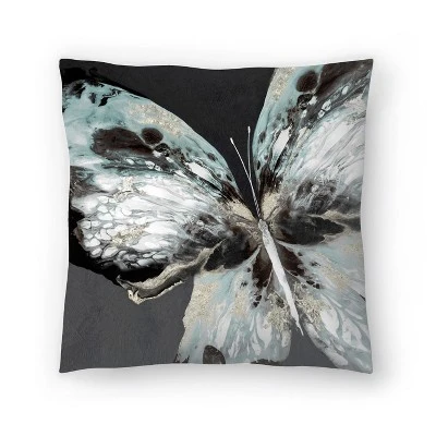Americanflat Glowing Butterfly Throw Pillow By Eva Watts 4 Americanflat Glowing Butterfly Throw Pillow By Eva Watts - Image 4