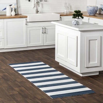 NuLOOM Christa Striped Indoor And Outdoor Area Rug 1 NuLOOM Christa Striped Indoor And Outdoor Area Rug