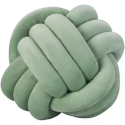 Mina Victory Sofia Infinite Knot Ball 13" X 13" Round Indoor Throw Pillow -Home Decoration Sale GUEST 45223cd5 dae7 4b1c 8d9c 77aa8c31dde9