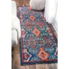 2'6"x10' Diamond Elayne Area Rug Multi Size Runner - NuLOOM