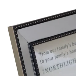 Northlight Black And Silver Mirrored Photo Frame For 8" X 10" Photo -Home Decoration Sale GUEST 46969aa7 e9c6 40d3 8929 aed5c5846b24