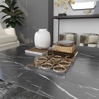 12" Modern Acrylic And Iron Tic Tac Toe Set - Olivia & May 10 12" Modern Acrylic And Iron Tic Tac Toe Set - Olivia & May - Image 10