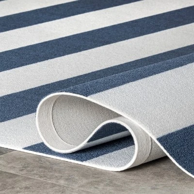 NuLOOM Christa Striped Indoor And Outdoor Area Rug 3 NuLOOM Christa Striped Indoor And Outdoor Area Rug - Image 3