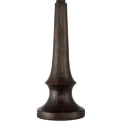 Franklin Iron Works Naomi Industrial Rustic Table Lamp 25" High Bronze With USB Charging Port Mica Shade For Bedroom Living Room Bedside Office Desk -Home Decoration Sale GUEST 497e57d5 d3e2 4bc0 98b3 1739c85b731d