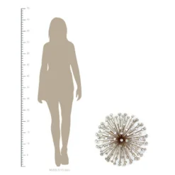 24" Acrylic Burst Bronze - Stratton Home Décor