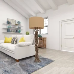 Rustic Floor Lamp Beige - Olivia & May -Home Decoration Sale GUEST 4c41c9c1 acbb 4666 b7cf 01a0dd60ae7f