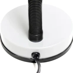 14.25" Traditional Fundamental Metal Desk Task Lamp And Bowl Shaped Shade With Flexi Gooseneck White - Creekwood Home -Home Decoration Sale GUEST 4cc256ef 5a71 4107 b2c9 6c3abf39654c