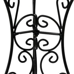 Sunnydaze Decor Sunnydaze Indoor/Outdoor Decorative Steel Scroll Gazing Ball Stand For 10" Or 12" Outdoor Garden Gazing Globes - 11" H - Black -Home Decoration Sale GUEST 4fbf4d18 3af4 47b5 819a 879c4754fe8b