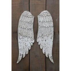 Wooden Wing Wall Art 2pc - Storied Home