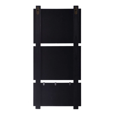 Multi-Functional Wall Memo Board With Chalkboard And Corkboard Brown - StyleCraft 2 Multi-Functional Wall Memo Board With Chalkboard And Corkboard Brown - StyleCraft - Image 2