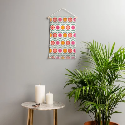 Showmemars Bright Retro Geometric Pattern Small Fiber Wall Hanging - Society6 1 Showmemars Bright Retro Geometric Pattern Small Fiber Wall Hanging - Society6
