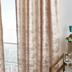 2pk 50"x95" Light Filtering Monroe Metallic Window Curtain Panels Blush - Martha Stewart -Home Decoration Sale GUEST 543aa83b 6a58 4870 b9ec f2ac45be88c9