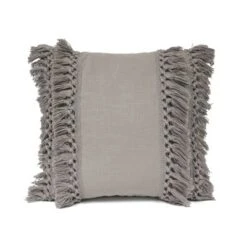 20"x20" Oversize Modern Tassel Square Throw Pillow - Lush Décor -Home Decoration Sale GUEST 5452502d a544 462a 86dd 65f600375c0f