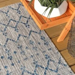 Ourika Moroccan Geometric Textured Weave Indoor/Outdoor Area Rug - JONATHAN Y -Home Decoration Sale GUEST 54e9232e 4b73 41e8 b3f9 3faaabf434b8