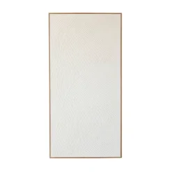 Canvas Geometric Deco Inspired Line Framed Wall Art With Gold Frame White - Olivia & May -Home Decoration Sale GUEST 56e2b2e0 7844 416c b012 3f0fdcc2bcdf