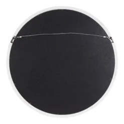 24" X 24" Hogan Round Framed Decorative Wall Mirror White - Kate & Laurel All Things Decor 8 24" X 24" Hogan Round Framed Decorative Wall Mirror White - Kate & Laurel All Things Decor -Home Decoration Sale GUEST 59b0f47a 8117 4377 b54e ea1a93fe5d39