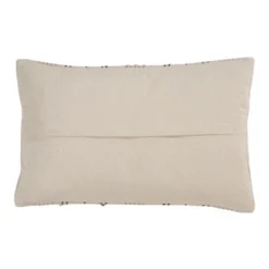 Saro Lifestyle Woven Poly-Filled Throw Pillow With Striped Design