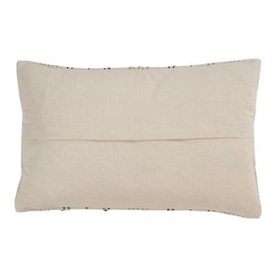 Saro Lifestyle Woven Poly-Filled Throw Pillow With Striped Design 1 Saro Lifestyle Woven Poly-Filled Throw Pillow With Striped Design