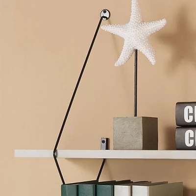 38.5" X 31.5" Two-Tier Wire Bracket Shelves - Danya B. 1 38.5" X 31.5" Two-Tier Wire Bracket Shelves - Danya B.