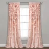 Home Boutique Riley Window Curtain Panel Blush Single 54X95