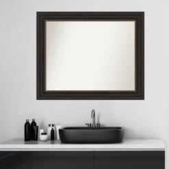 Amanti Art Accent Bronze Non-Beveled Bathroom Wall Mirror 16 Amanti Art Accent Bronze Non-Beveled Bathroom Wall Mirror -Home Decoration Sale GUEST 5f162d38 fec1 498e 9215 dd1bac66ad32