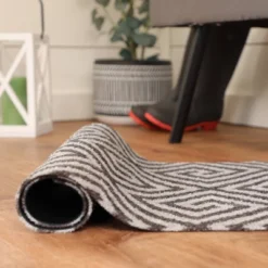 2'x3' ColorStar Greek Grid Door Mat Charcoal - Bungalow Flooring 9 2'x3' ColorStar Greek Grid Door Mat Charcoal - Bungalow Flooring -Home Decoration Sale GUEST 61e2e0cd dc4b 4207 a3c0 25bcf1b3d656