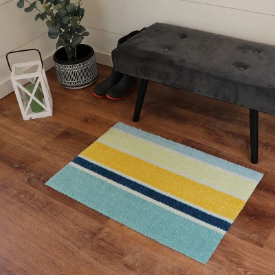 2'x3' ColorStar Coastal Sun Door Mat - Bungalow Flooring 2 2'x3' ColorStar Coastal Sun Door Mat - Bungalow Flooring - Image 2