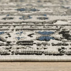 Trinity Distressed Traditional Patio Area Rug Beige/Gray - Captiv8e Designs -Home Decoration Sale GUEST 6b166709 0027 4441 8549 20f4373b156e