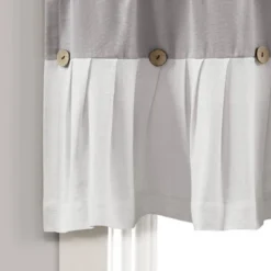 18"x52" Farmhouse Linen Button Window Valance - Lush Décor 11 18"x52" Farmhouse Linen Button Window Valance - Lush Décor -Home Decoration Sale GUEST 6be6ad81 9369 45a7 85b6 d56587d20c30