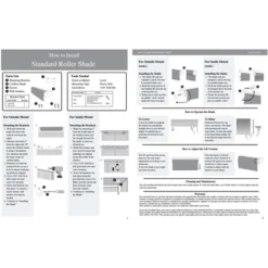 Linen Avenue Cordless Light Filtering Roller Shade, Dark Gray, Light Gray, And White -Home Decoration Sale GUEST 6c4e828a ad47 4c4f 8f51 d96588117cf0 1