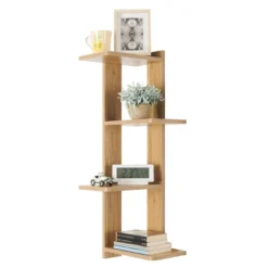 33" X 11.8" Alvar Corner 4 Tier Floating Ledge Column Wall Shelf - Danya B. -Home Decoration Sale GUEST 6eb050ce fecc 46c1 9482 689da36c13b2