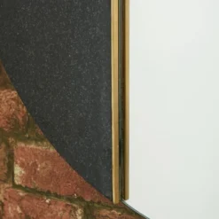 Glass Wall Mirror With Marble Accent Black - The Novogratz -Home Decoration Sale GUEST 6f443bdb 9ca3 49e7 aef4 65fd736dc1cf