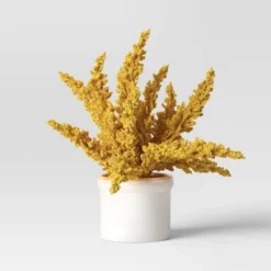 Goldenrod Artificial Plant Arrangement In Ceramic Pot - Threshold™ -Home Decoration Sale GUEST 6f7ff42e 4b82 496f aa1d f99e4419731e