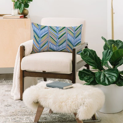 MSRYSTUDIO My Surf House Ocean Oblong Throw Pillow - Society6 1 MSRYSTUDIO My Surf House Ocean Oblong Throw Pillow - Society6