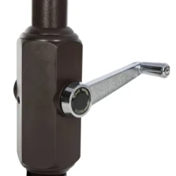 10.8' Round Elegant Valance Umbrella Navy/White - Safavieh -Home Decoration Sale GUEST 70957e8d c85f 478e bb5d a3b8588df385