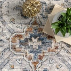 NuLOOM Addison Transitional Faded Medallion Fringe Area Rug -Home Decoration Sale GUEST 7098d4e1 db1a 4485 8928 b5c63d882221