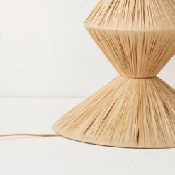 Faux Raffia Floor Lamp Brown (Includes LED Light Bulb) - Opalhouse™ Designed With Jungalow -Home Decoration Sale GUEST 722eef02 bd1a 4345 bc17 2300537469fc