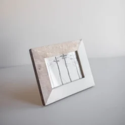 5x7 Inches White Wood, Resin & Glass Photo Frame - Foreside Home & Garden -Home Decoration Sale GUEST 73243b20 16b7 4829 90ad fed1cebc8e20