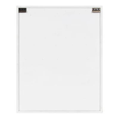 22" X 28" Wexton Decorative Farmhouse Wall Cabinet With Sliding Mirror Door White - Kate & Laurel All Things Decor 3 22" X 28" Wexton Decorative Farmhouse Wall Cabinet With Sliding Mirror Door White - Kate & Laurel All Things Decor - Image 3