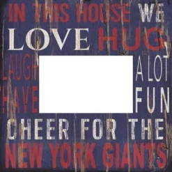 NFL Fan Creations 10x10 In. This House Frame -Home Decoration Sale GUEST 74775a8b 0f41 4bb5 8168 cf32b10a3782